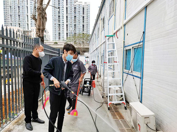 下水道清洁消毒